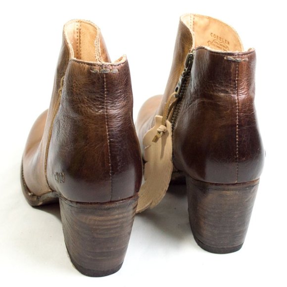 BED STU YELL Teak Rustic Mason Bootie Shoes - Picture 5 of 9